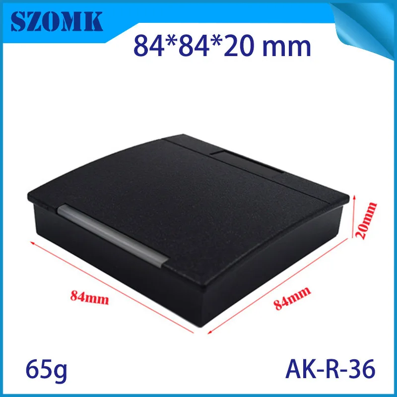 1 шт 84*84*20 мм пластиковый кард-ридер электронный корпус устройства szomk