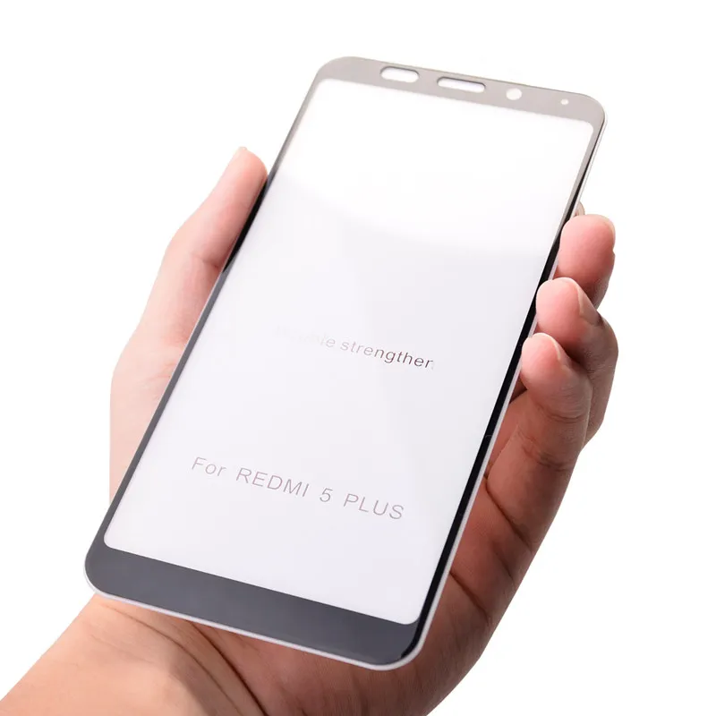 5D полное покрытие Экран Защитная крышка для Xiaomi Redmi Note 5 закаленное Стекло пленка