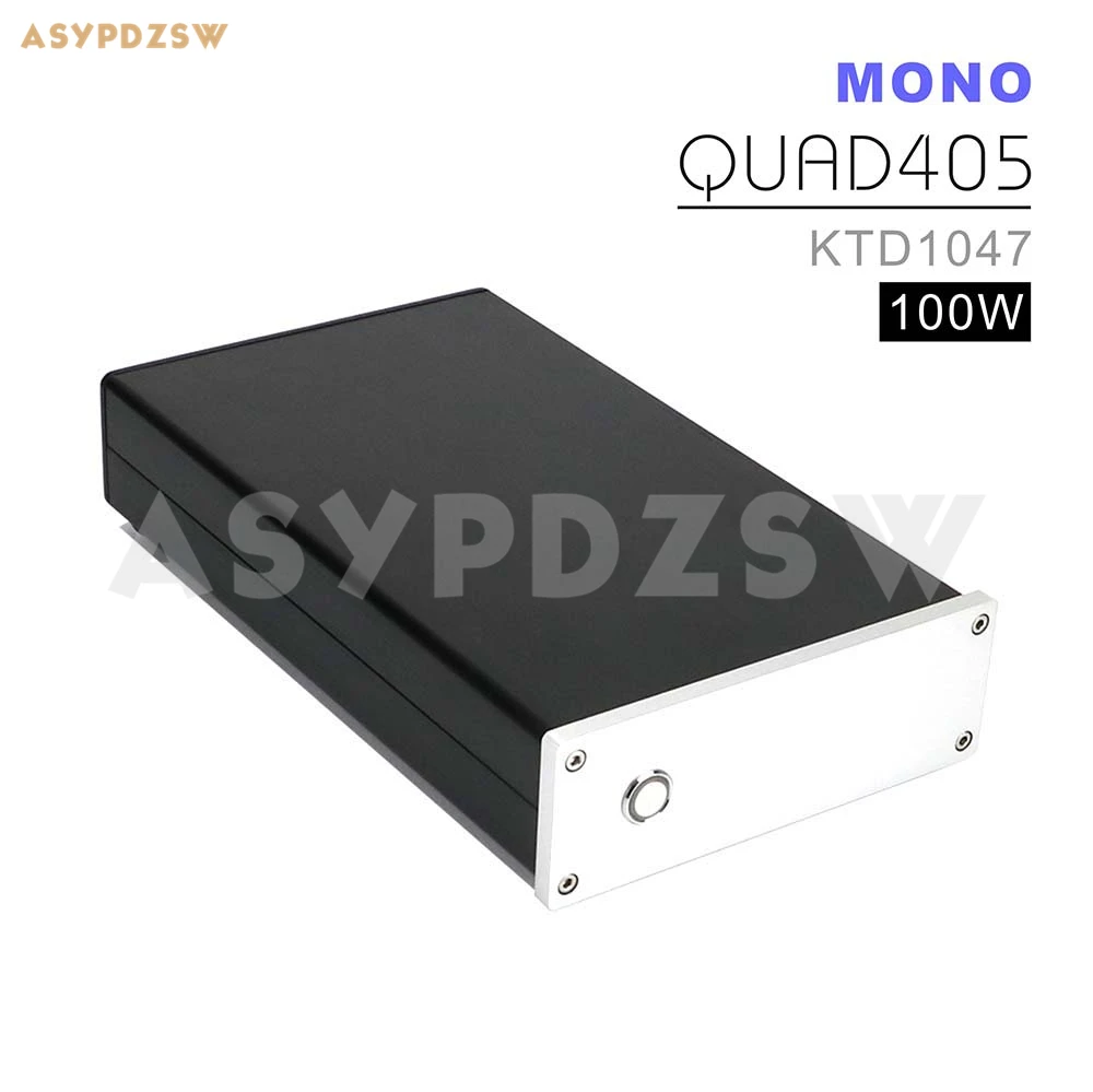 Готовые QUAD405 моно усилитель мощности база на QUAD 405 усилитель KTD1047 100 Вт с защитой динамика