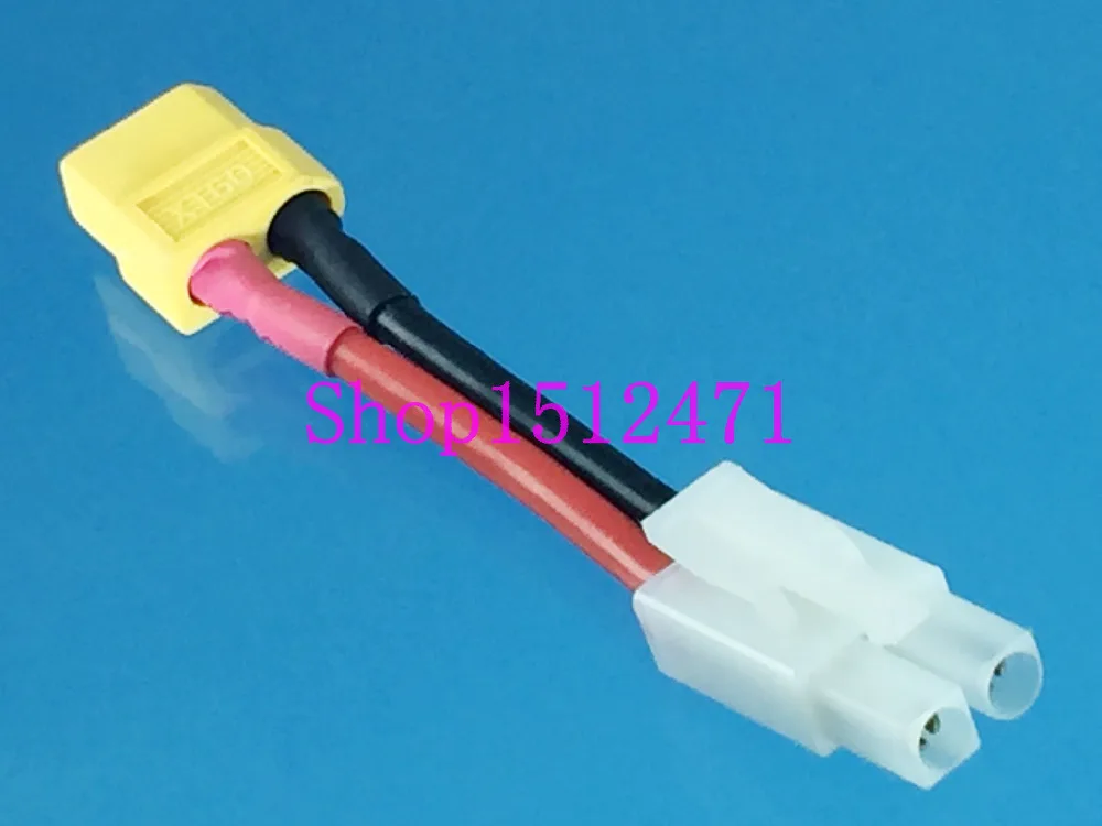 Гнездовой Разъем XT60 Connector к мужской адаптер Tamiya с проводом 14awg