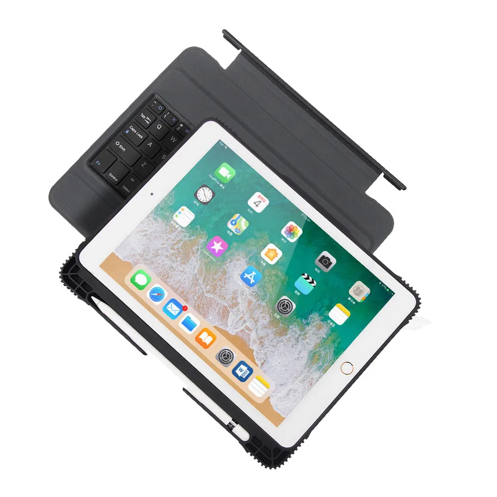 Беспроводная клавиатура для планшета для iPad 9," / Pro Air 2/1 Съемная клавиатура чехол Smart Cover клавиатуры l1108#2