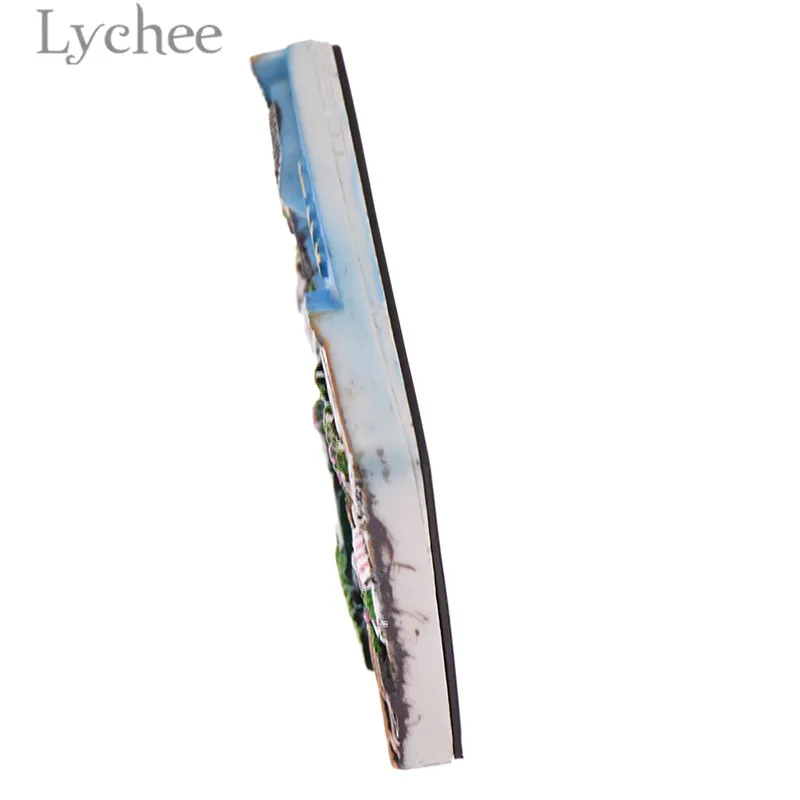 Полимерный магнит для холодильника Lychee Life Roma креативный 3D магнитный стикер