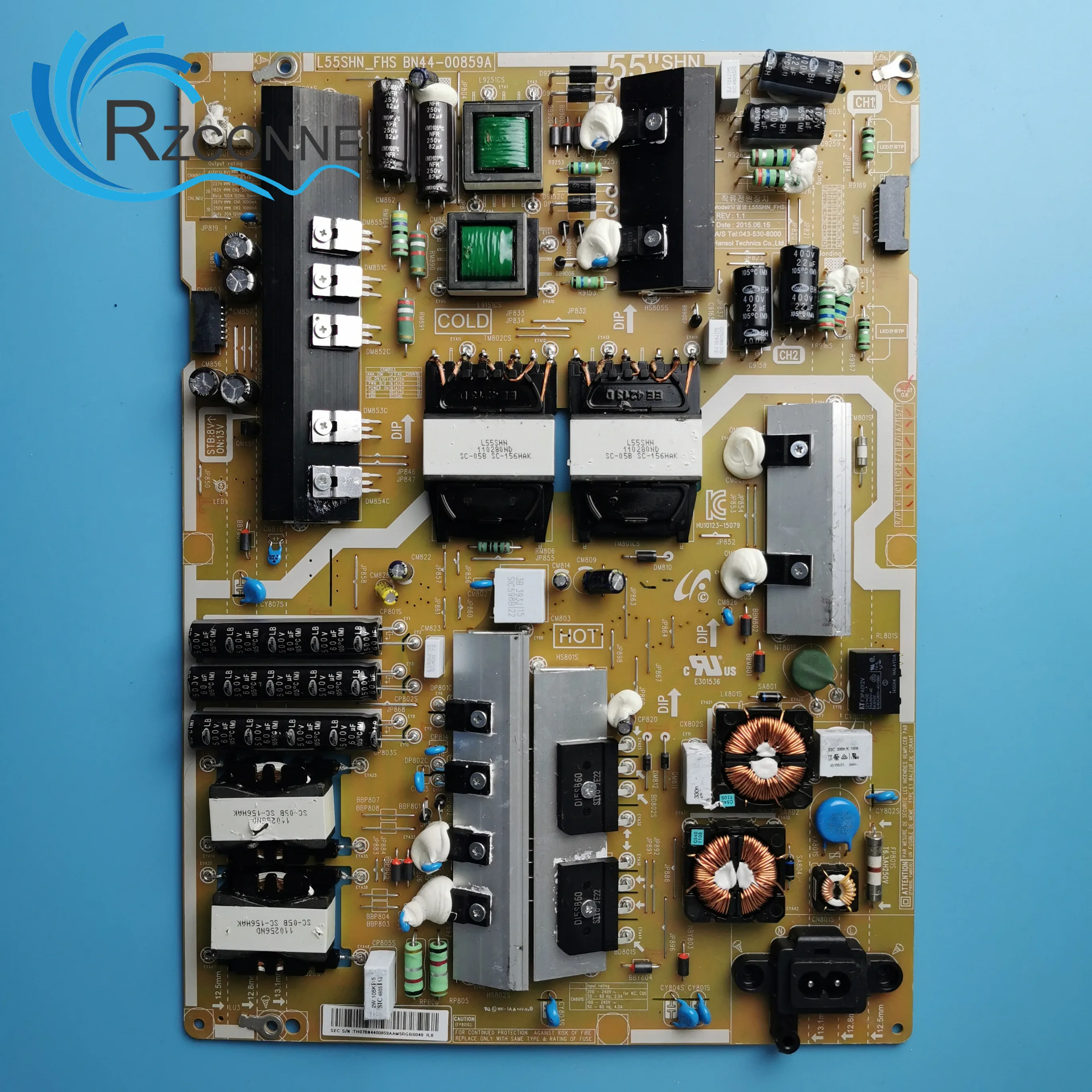 Плата питания карта для samsung 55 дюймов ТВ L55SHN_FHS BN44-00859A UA55JS7200 UA55JS7200JXXZ UE55JU6800 |