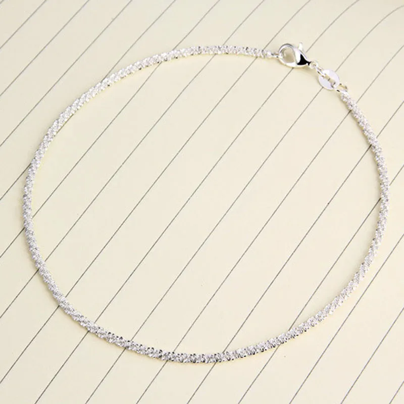 2019 Boho босиком на пляже Сандалии ножной браслет с цепочкой девушка серебряные