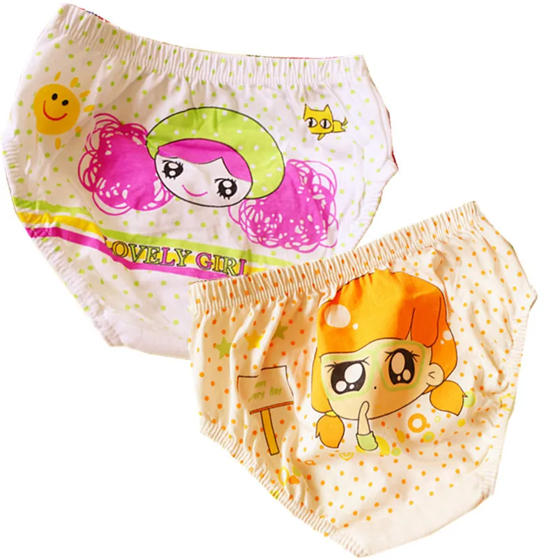 Модные детские трусики 10 шт./лот для девочек женское нижнее белье детей
