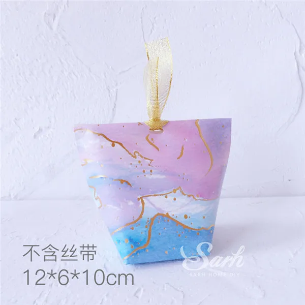 10 Box Only 10 шт./лот романтическая бронзовая фиолетовая любовь звездное небо торт коробка Подарочная коробка, коробка для печенья, шоколада, сдобы для печенья посылка подарки - Цвет: 10 Box Only
