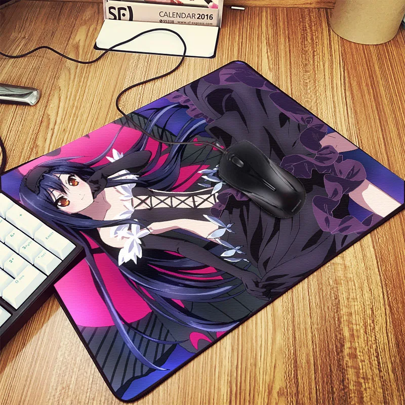 Mairuige Accel World Kuroyuki Hime Butterfly Cute Girl Anime коврик для мыши с узором украшения настольного