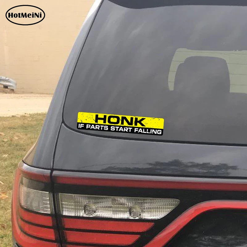 HotMeiNi автомобильный Стайлинг HONK If Запчасти для начала падения Виниловая Наклейка 3D Автомобильная наклейка