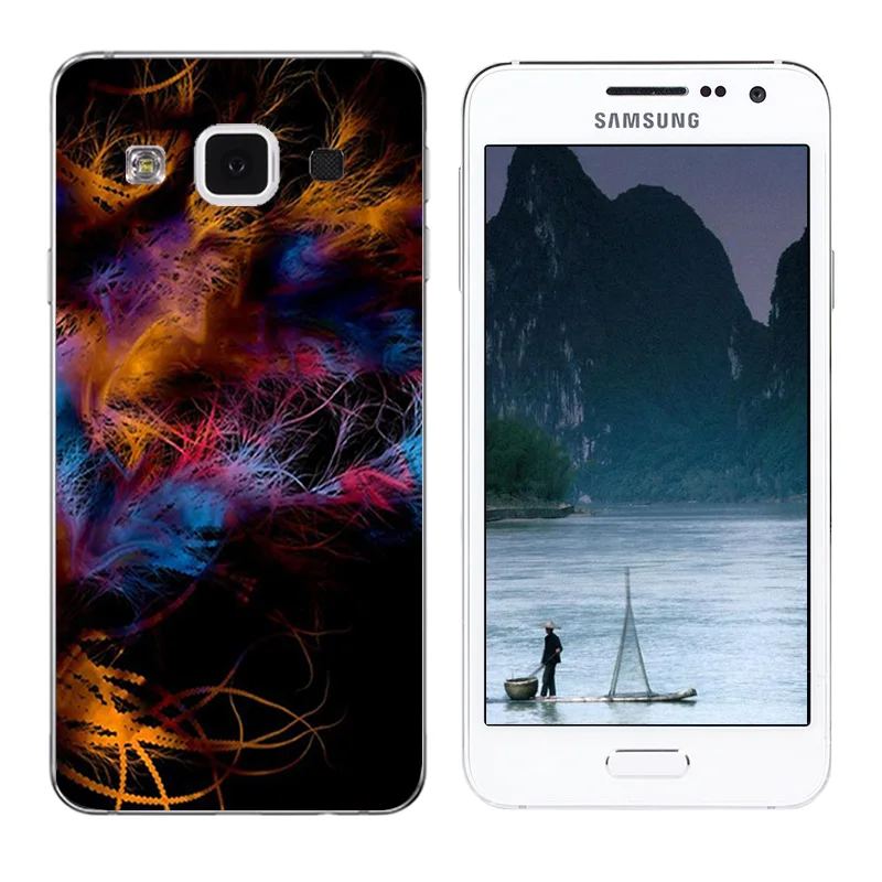 Чехол для Samsung Galaxy A3 2015 принт пианино TPU мягкий чехол телефона A3000 A300F чехлы