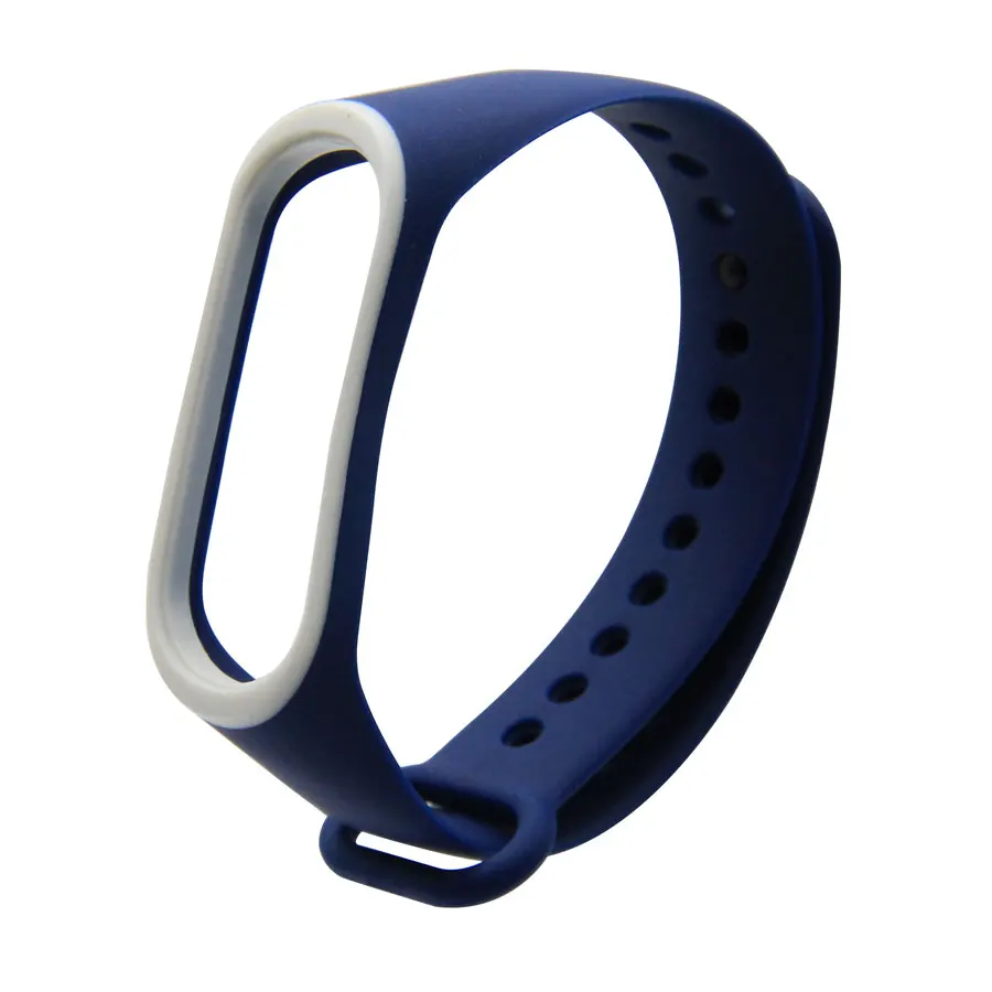 a605a04 Двухцветный ремешок для Xiaomi mi Band 3 4 Smart Band аксессуары для mi band 3/4 смарт-ремешок для Xiaomi mi Band 3 4 - Цвет: a605a04