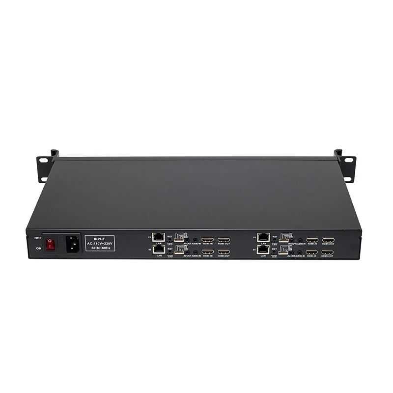 HSC-R101 HWCODEC 4 канала CVBS/HDMI кодек h.264/h.265 hd-кодировщик iptv транскодер - Цвет: HSC-R101