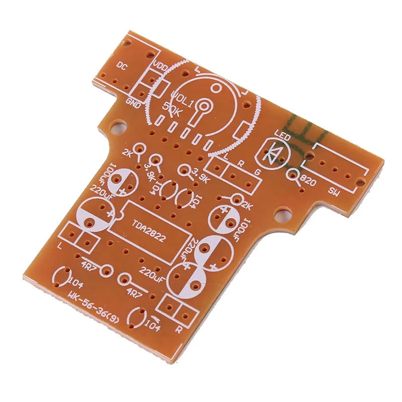 Мини-активный Динамик DIY Kit громкий suite Футбол Форма для электронного