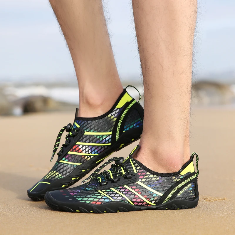 Спортивная обувь летняя дышащая водонепроницаемая для мужчин быстросохнущая