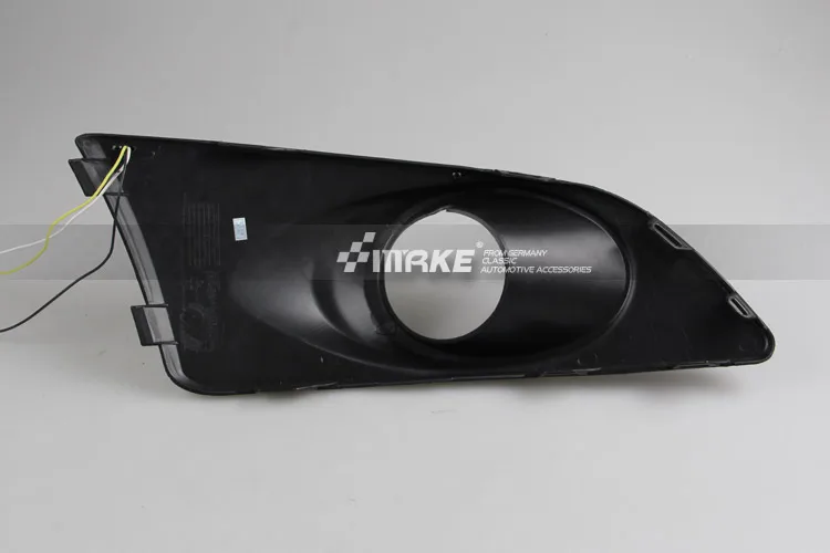 Osmrk led drl Дневной ходовой светильник для Chevrolet aveo sonic, желтый указатель поворота, беспроводной переключатель управления