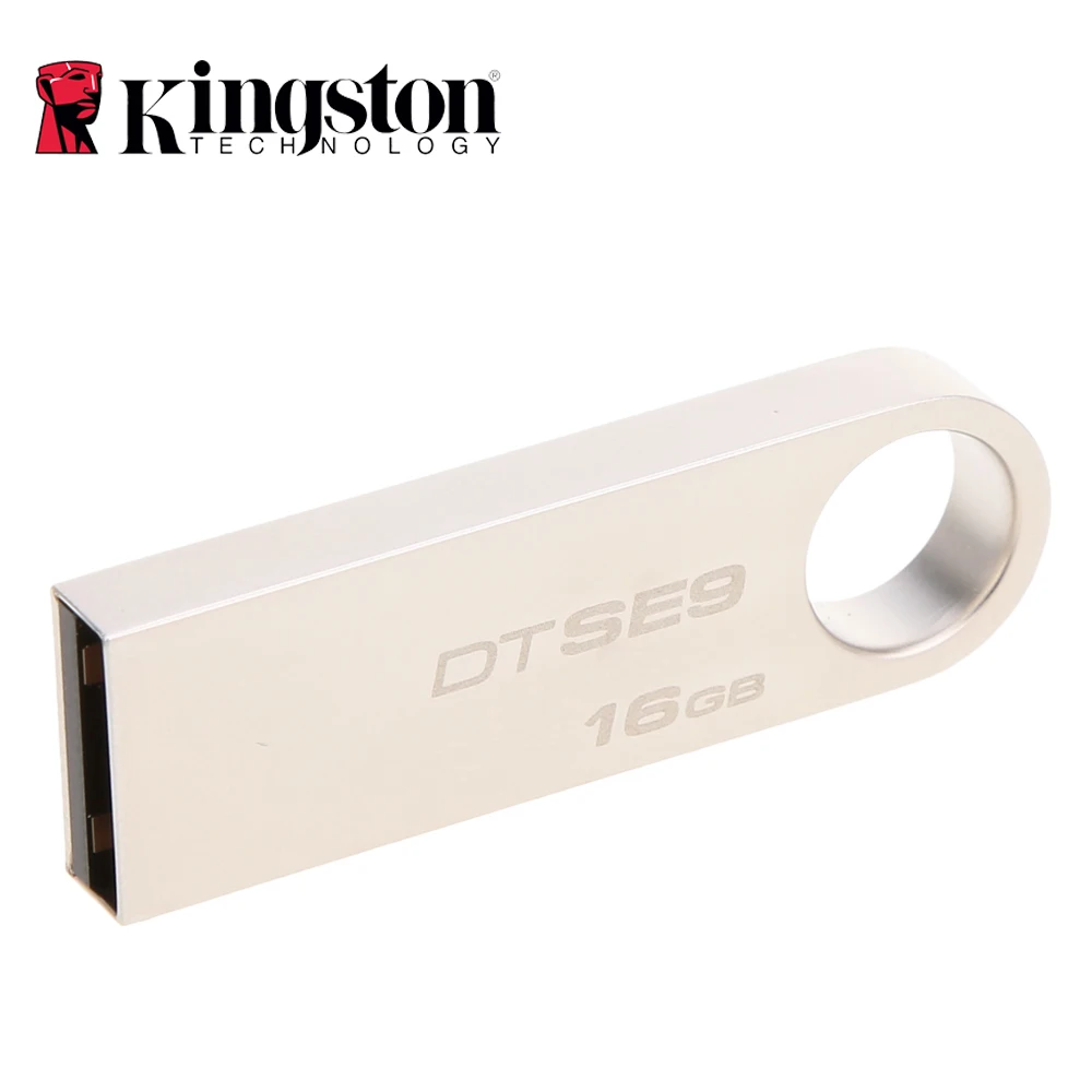 Kingston DTSE9 USB флеш-накопитель Металлический Мини-ключ USB накопитель 8 ГБ 16 ГБ 32 ГБ карта памяти USB флешка флеш-накопитель память