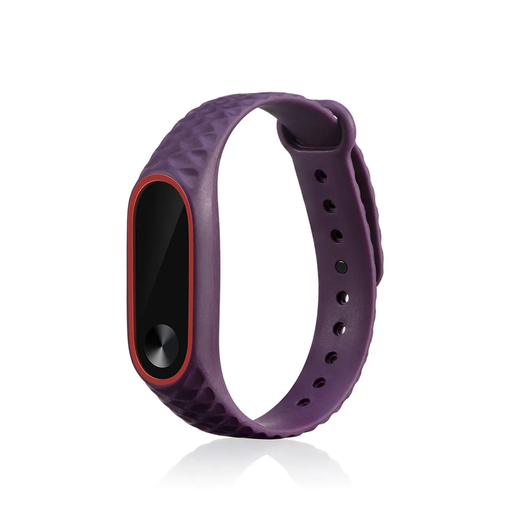 Сменный силиконовый ремешок на запястье для Xiaomi Mi Band 2 Xaomi Xiomi MiBand Band2 умный браслет