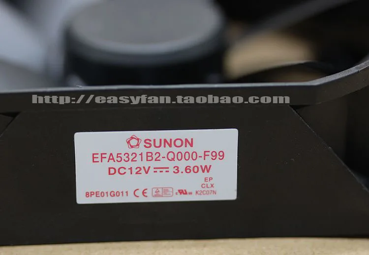 Для SUNON EFA5321B2-Q000-F99 EFA5321B2-Q010-F99 10 см 12 в 3,6 Вт вентилятор охлаждения