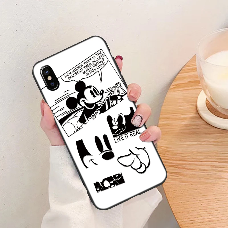 Чехол для пары с объемным рисунком для iPhone 11 Pro X XR XS Max 5S 7 8 6 Plus TPU для Moto G5 G5S Plus для Oneplus 7 Pro 6T 5T чехол s - Цвет: mhmouse