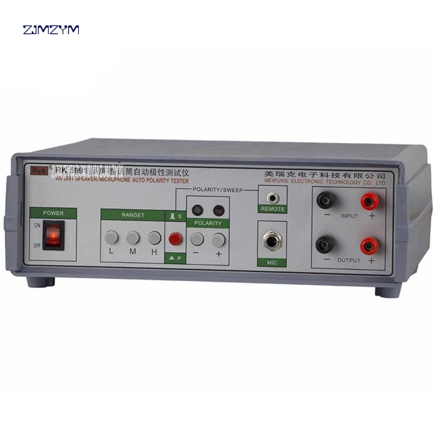 

Тестер полярности громкоговорителя RK5991 AC/DC 5KV микрофон автоматический тестер полярности динамика тестер 0,2 с скорость измерения 220В/50Гц