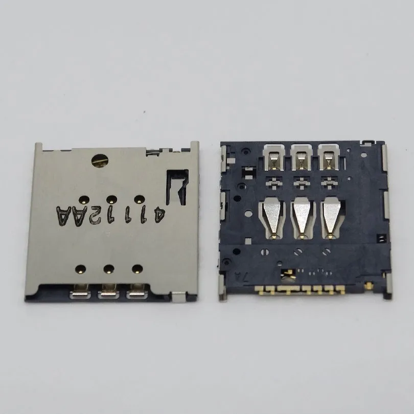 100 шт./лот оригинальная новинка держатель для чтения sim карт гнездо Motorola MOTO G XT1032