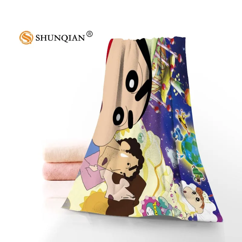 Crayon Shin Chan полотенце s микрофибра банное полотенце s путешествия, пляж, полотенце на заказ полотенце размер 35X75 см, 70X140 см A8.8 - Цвет: 17