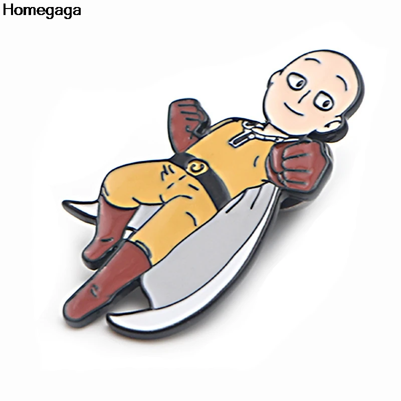 Homegaga значки аниме для мужчин и женщин para рубашка очарование пальто insignia одежда