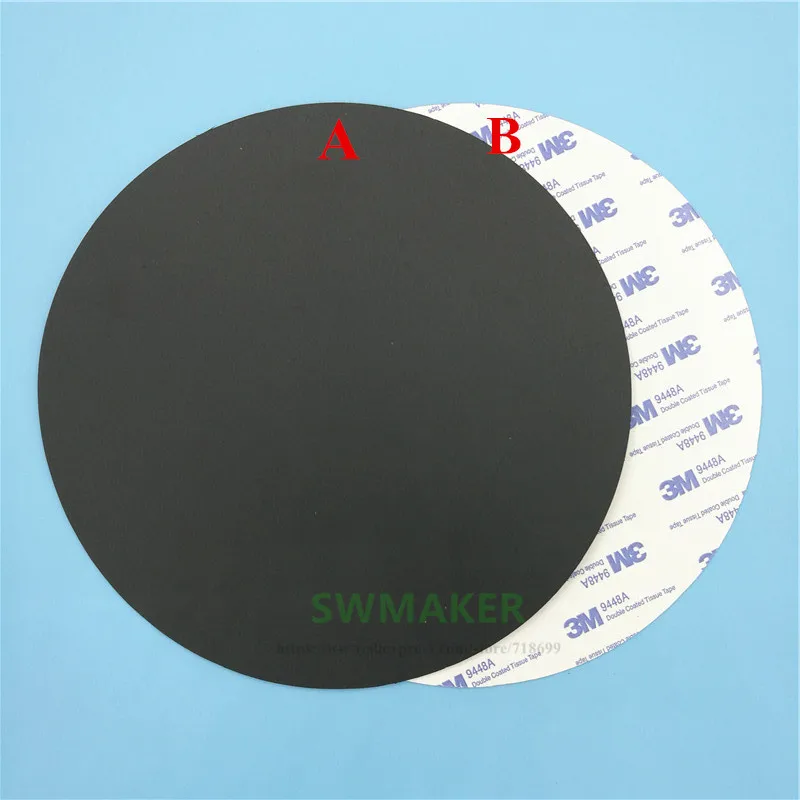 260 мм круглая магнитная клейкая лента для печати на платформе FlexPlate A + B DIY Kossel/Delta