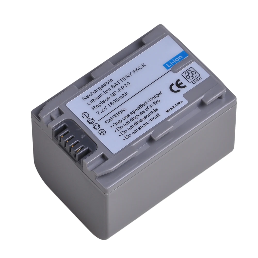 Аккумулятор для Sony NP FP70 FP71 NPFP70 NPFP71|Цифровые аккумуляторы| |