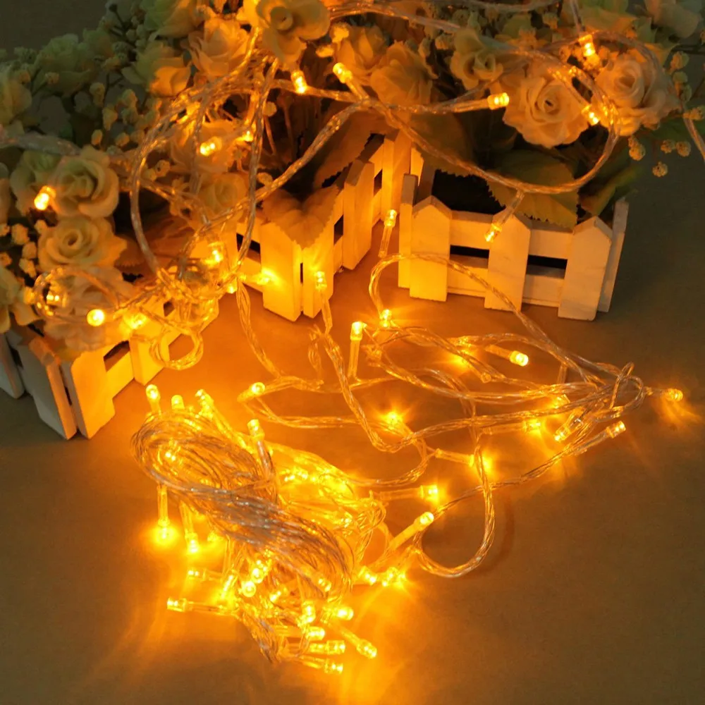 Светодиодная гирлянда 10 м 100 светодиодов 110 В перем. Тока|string lights|led string lights10m 100led |