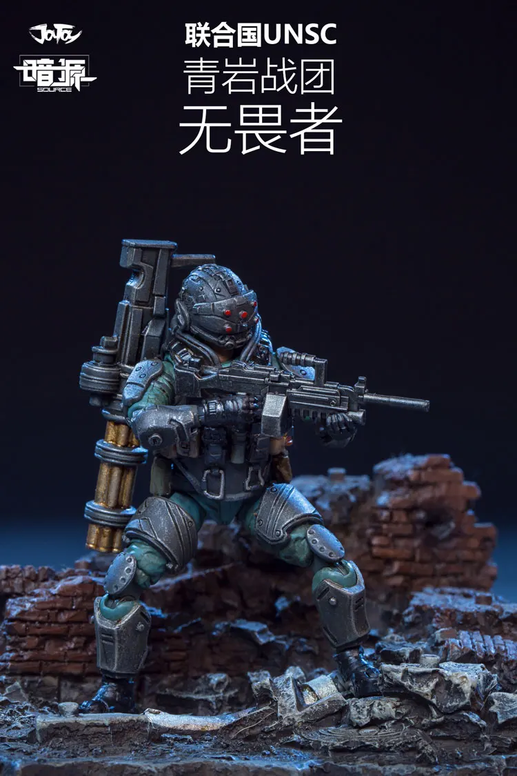 JOY TOY 1:25 модель Фигурка солдат UNSC бесстрашный воин