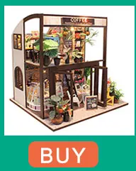CUTEBEE кукольный дом Миниатюрный DIY кукольный домик с деревянная мебель для дома игрушки для детей подарок на день рождения Карибское море A037