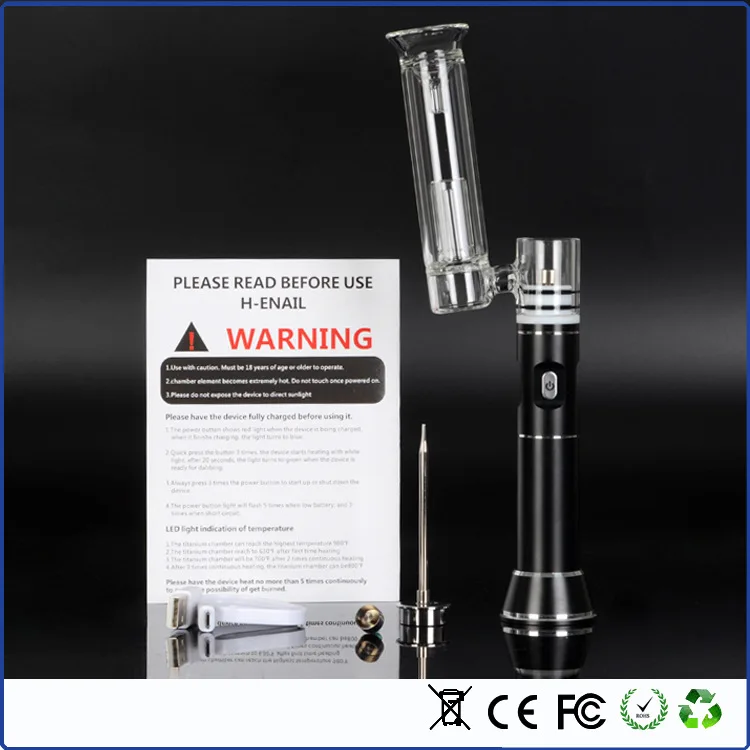 Красочные электрические ENAIL портативный G9 восковая ручка henail Hnail dab rig с titaniumnail