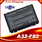 4400 мАч аккумулятор для ноутбука Asus A32-F82 k40ab k40ij k40in k40ad k50ij K50in k50id k50af k51ac k51ae k51ab k60ij k61ic k70ab