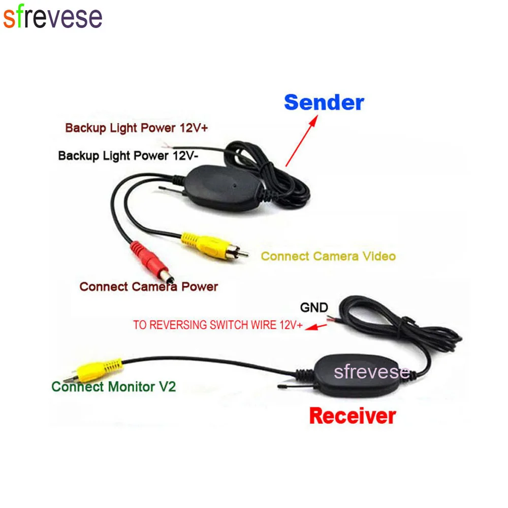 4 3 &quotАвтомобильный ЖК монитор заднего вида комплект + Беспроводная 18 LED ИК