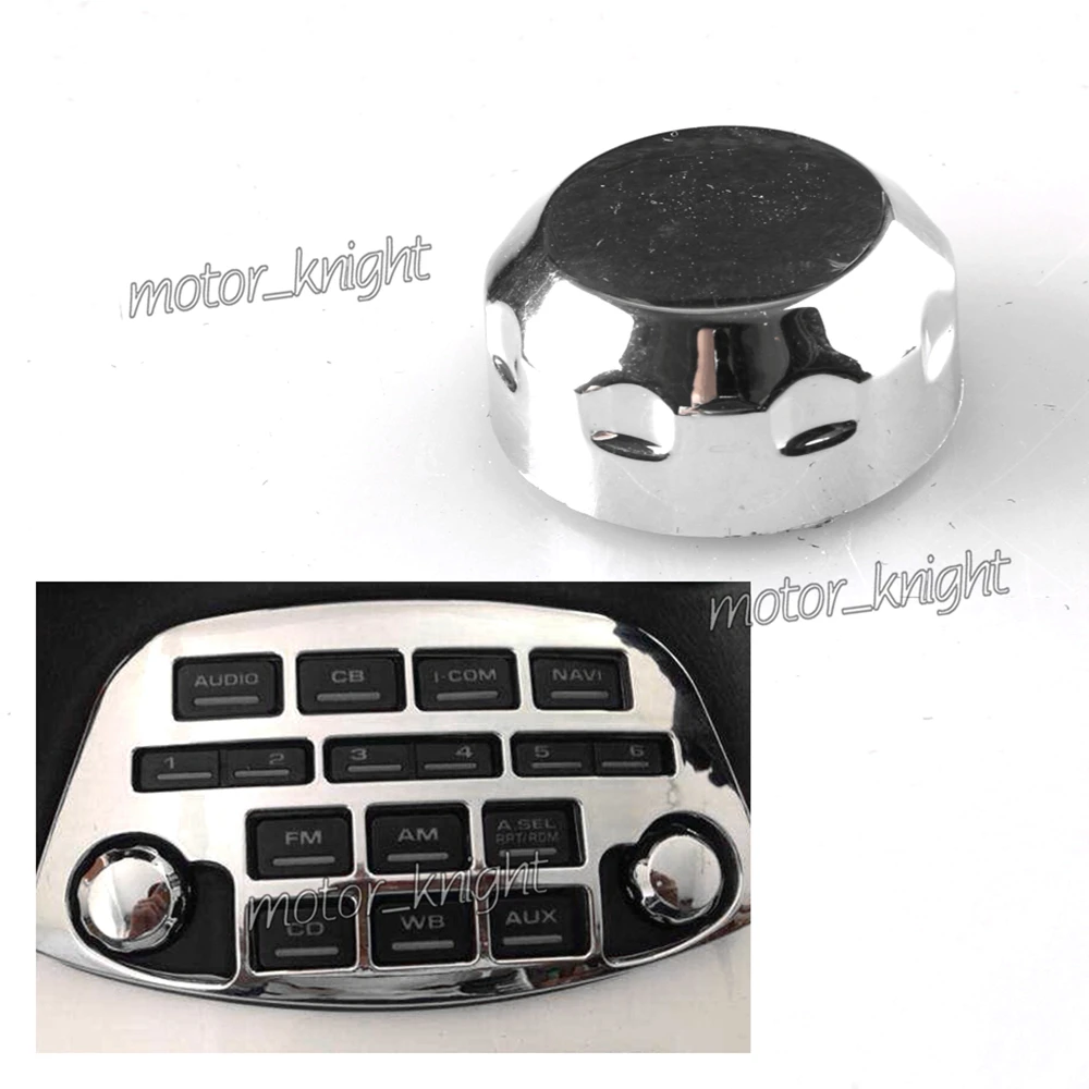 

Motorcycle Goldwing Chrome Fairing Switch For Honda GL1800 2001-2010 02 03 04 05 06 07 08 09