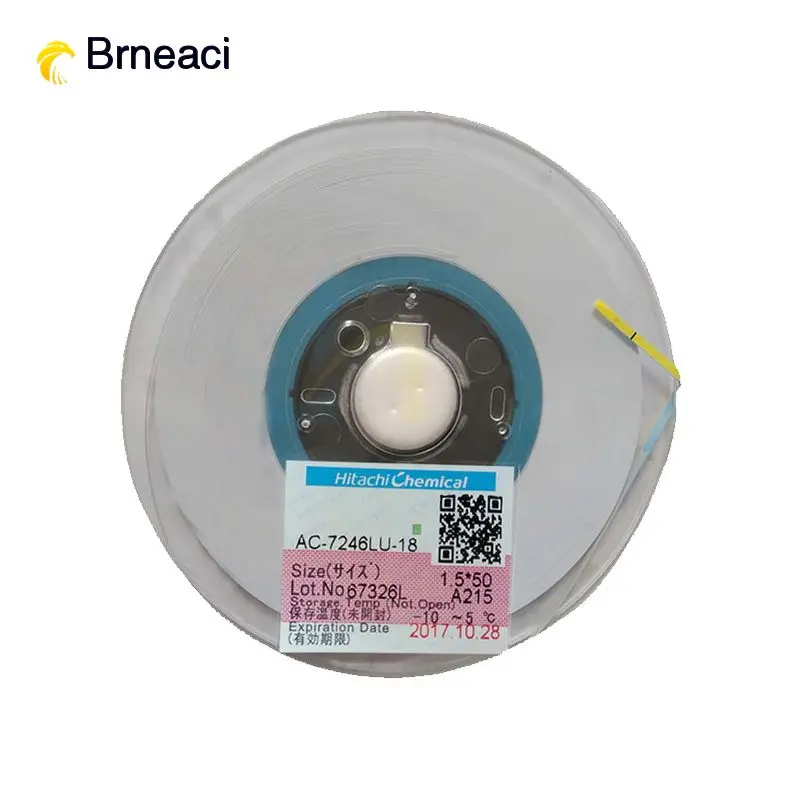 Brneaci для Hitachi ACF проводящая клейкая AC 7246 LU 18 1 2*50 м плотность частиц Сквозное