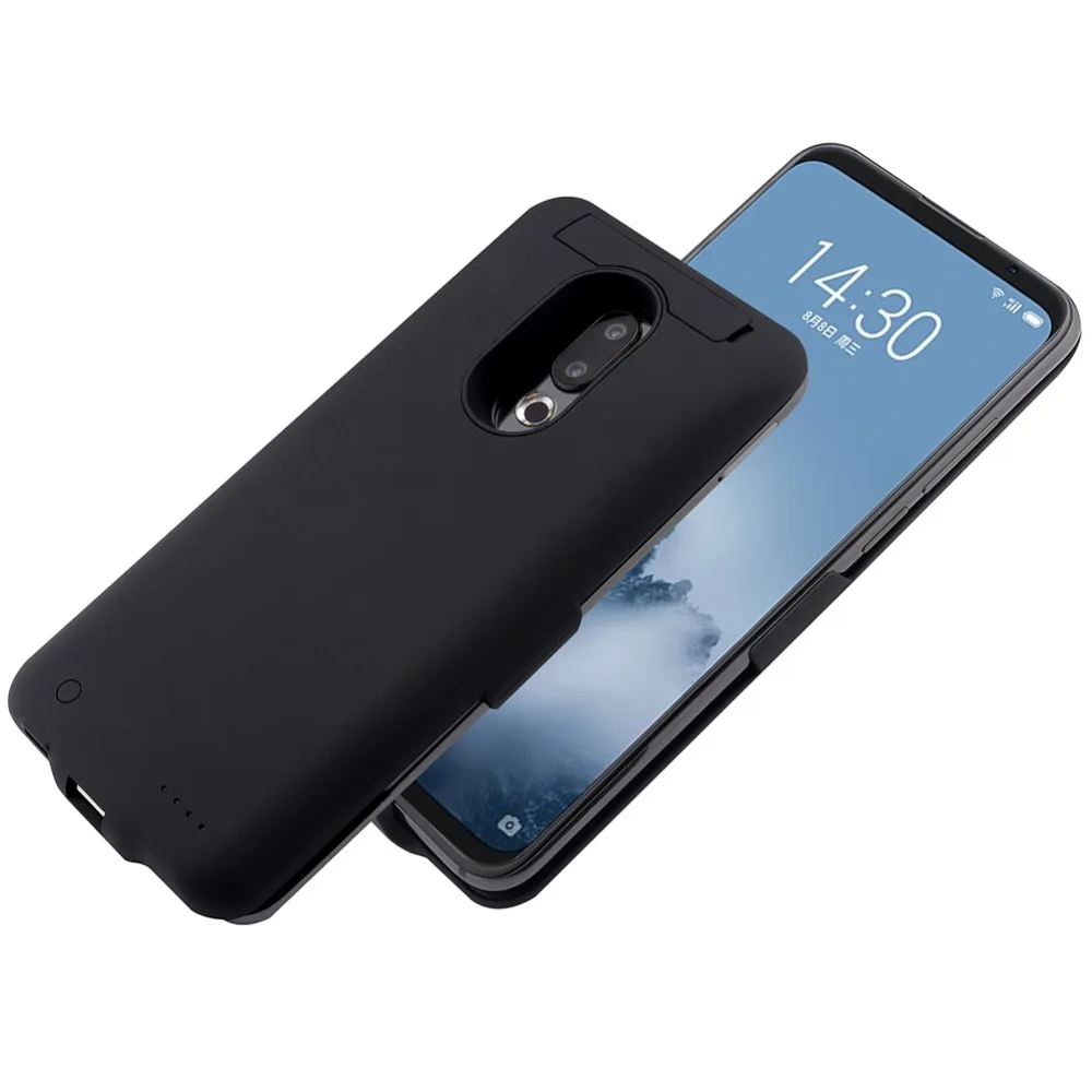for meizu 16 16x battery case ultra thin soft silicone cover charging bank power case for meizu 16 16x battery case free global shipping