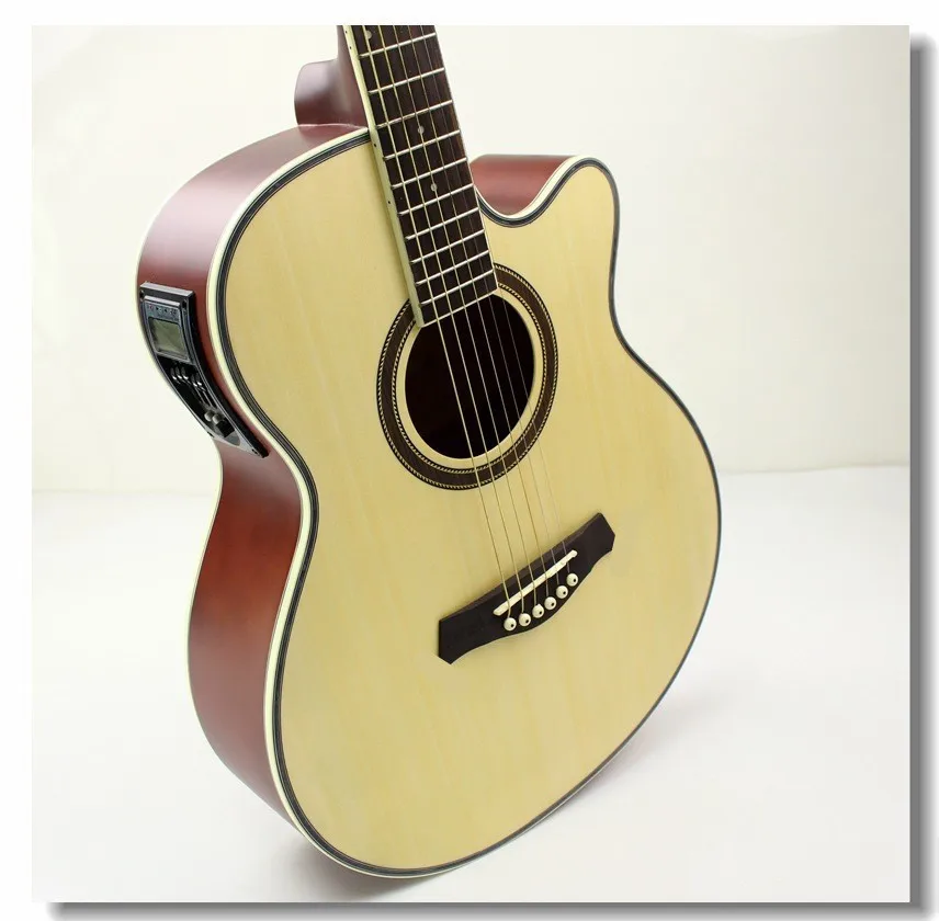 40-39 новая гитара s 40 дюймов 5 эквалайзер электрическая акустическая палисандр