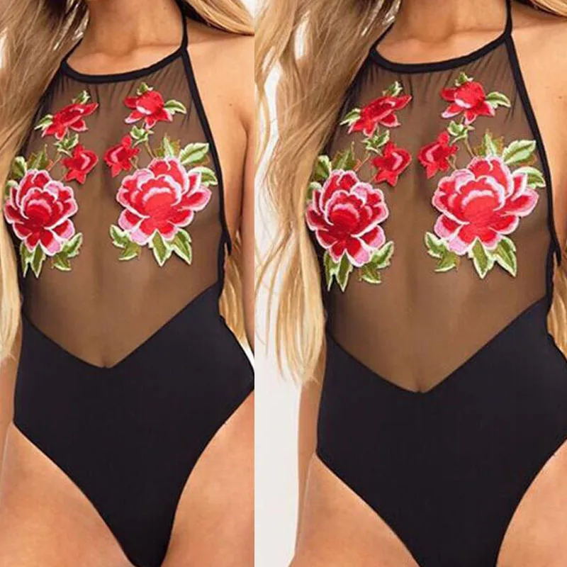 Купальник женский ручной вязки с принтом фолар высокой талией | Спорт и