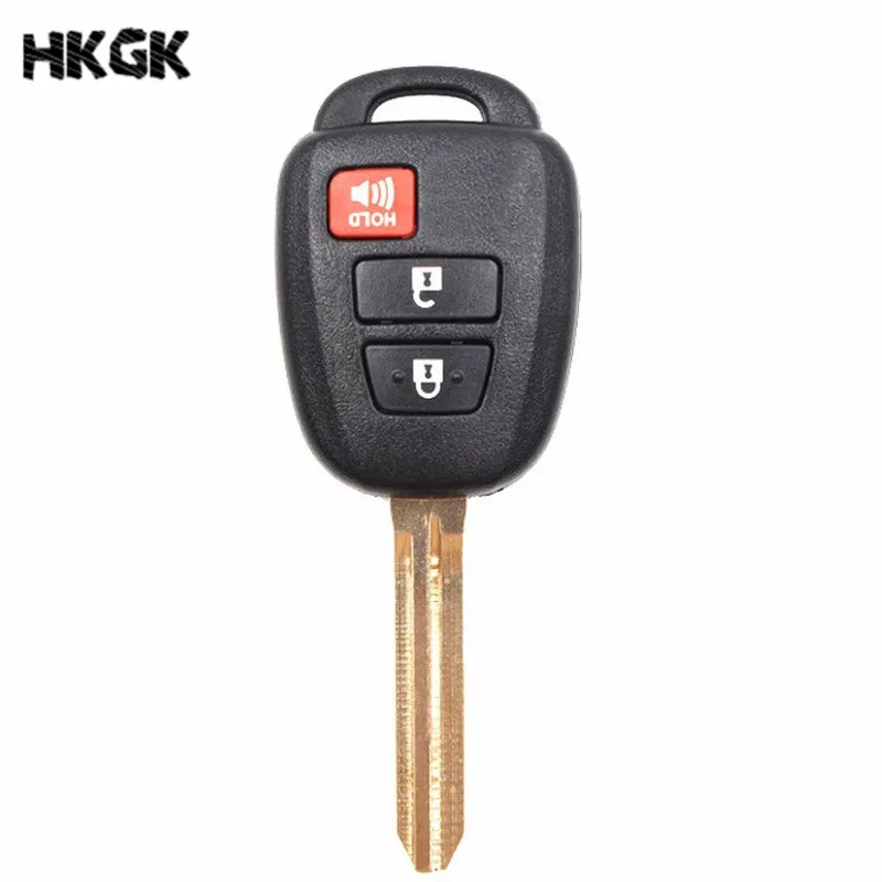 2/3/4 кнопка для Toyota Corolla Camry Reiz Новинка Vios RAV4 ключ Короны Замена дистанционного