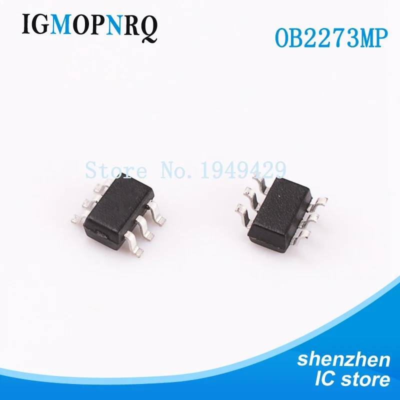 Бесплатная доставка 10 шт./лот OB2273MP ЖК модуль управления OB2273 SOT23 6 SMD футов новый