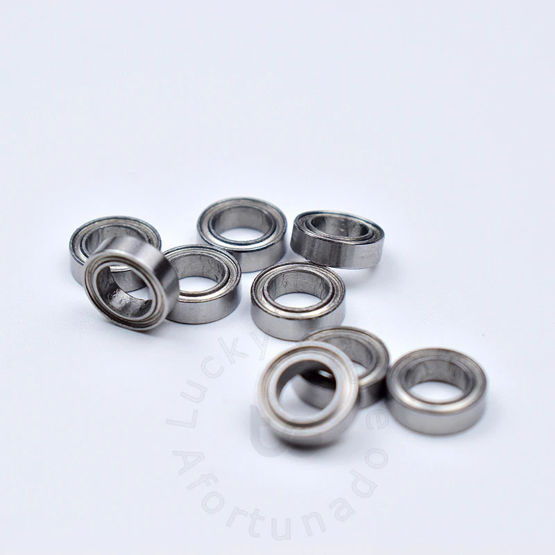 MR85ZZ 5*8*2,5(мм) 10 шт. подшипник ABEC-5 металлический герметичный Миниатюрный Мини-подшипник MR85 MR85ZZ хромированный стальной подшипник