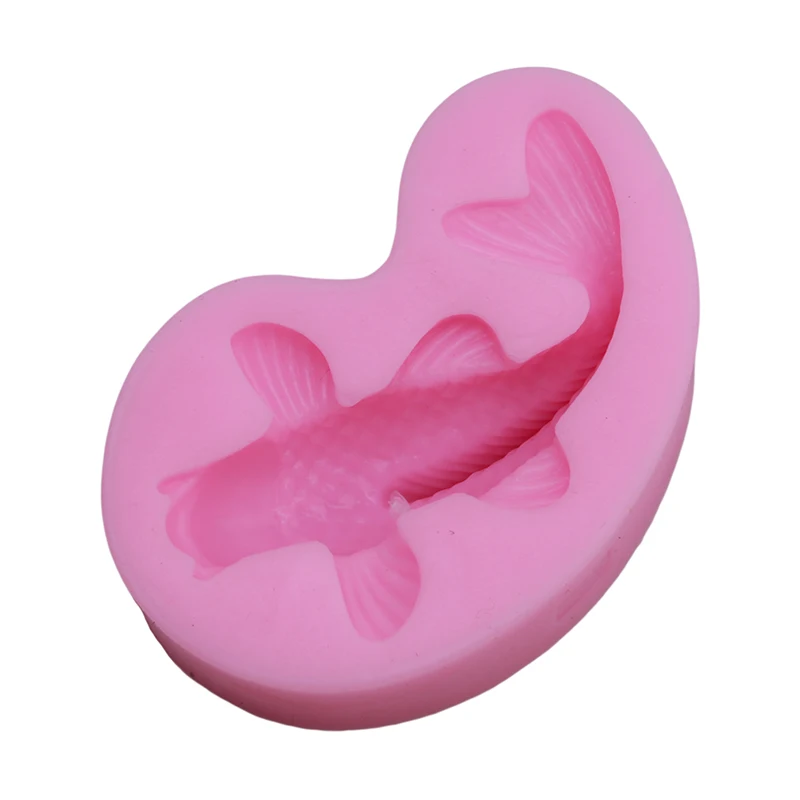 Новинка 2019 г. креативная форма рыбы сделай сам для выпечки блестящая силиконовая