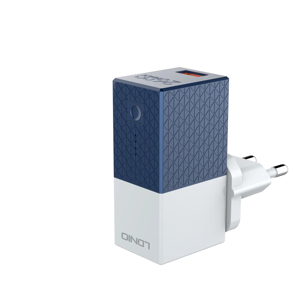 LDNIO 2600 mAh 2 в 1 power bank с настенным usb-зарядным устройством для мобильного телефона samsung/iPhone 7/8/X