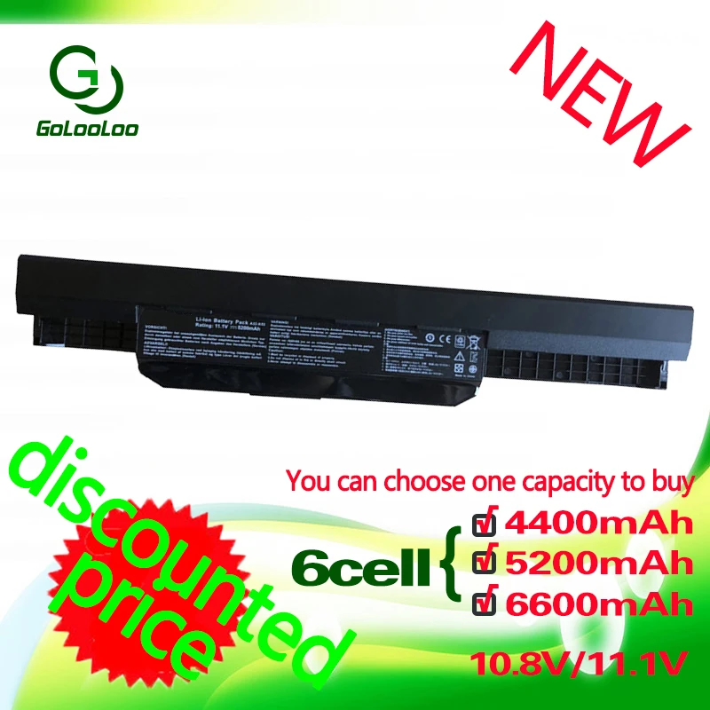 4400 мАч Батарея для Asus a32 k53 42-K53 A31-K53 A41-K53 A43 A53 K43 K53 K53S X43 X44 X53 X54 X84 X53SV X53U X53B X54H