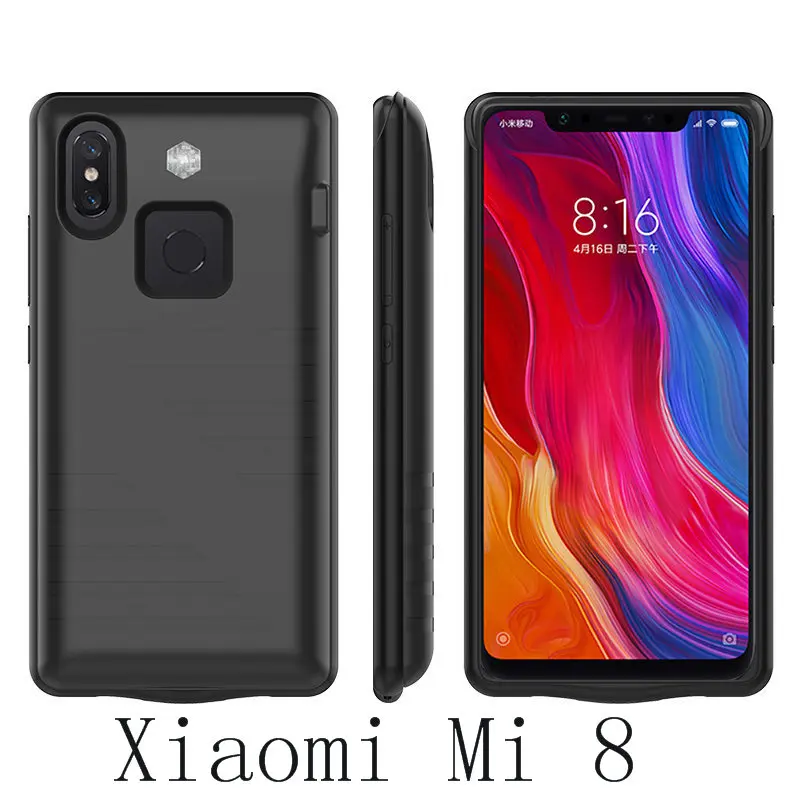 Ударопрочный чехол для внешнего аккумулятора Xiaomi Mi 8 портативного зарядного