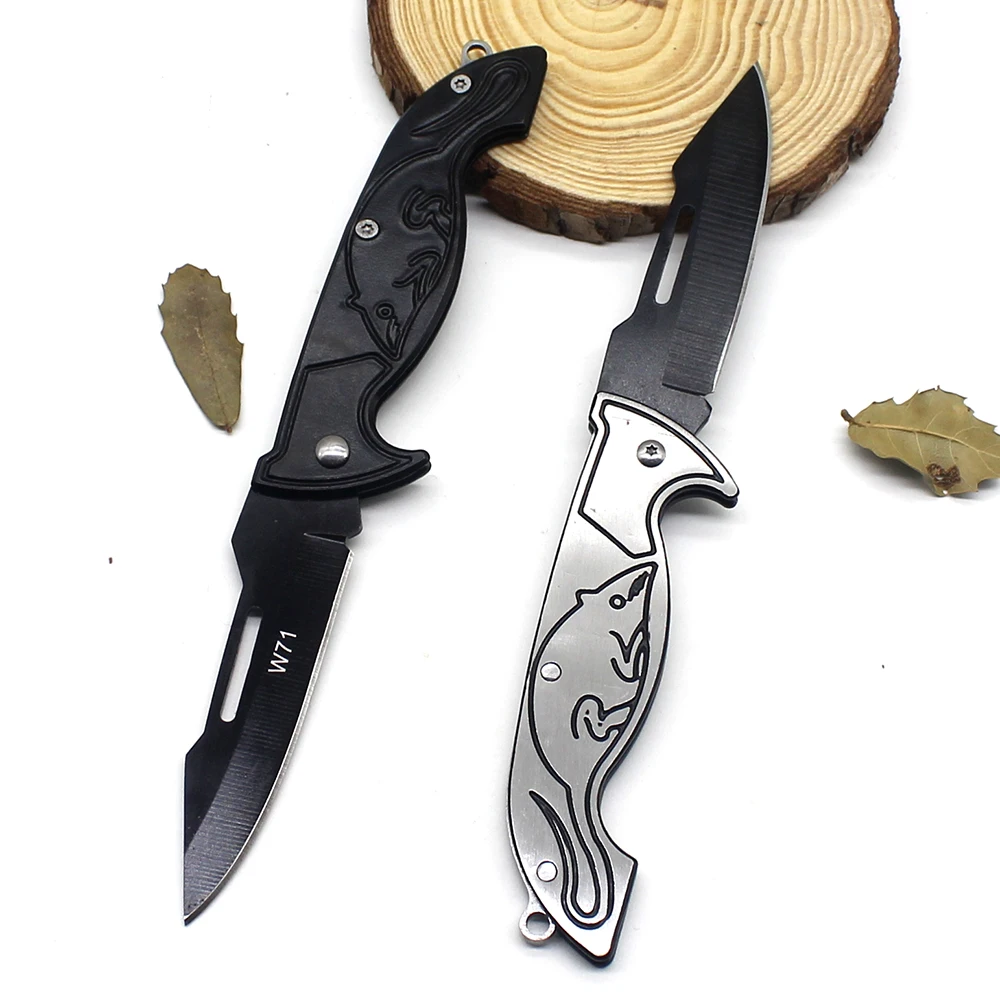 Складной нож из нержавеющей стали Портативный Тактический спасательный