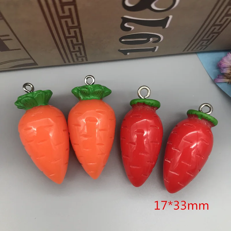 

Набор 10 шт., 3D искусственная смола для брелока/украшения телефона, DIY.17 * 33 мм