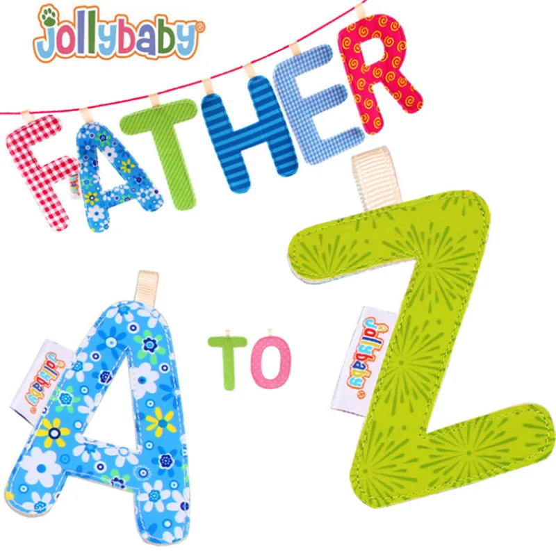 Детские игрушки 26 букв тканевые книги для малышей Ранняя детская развивающая