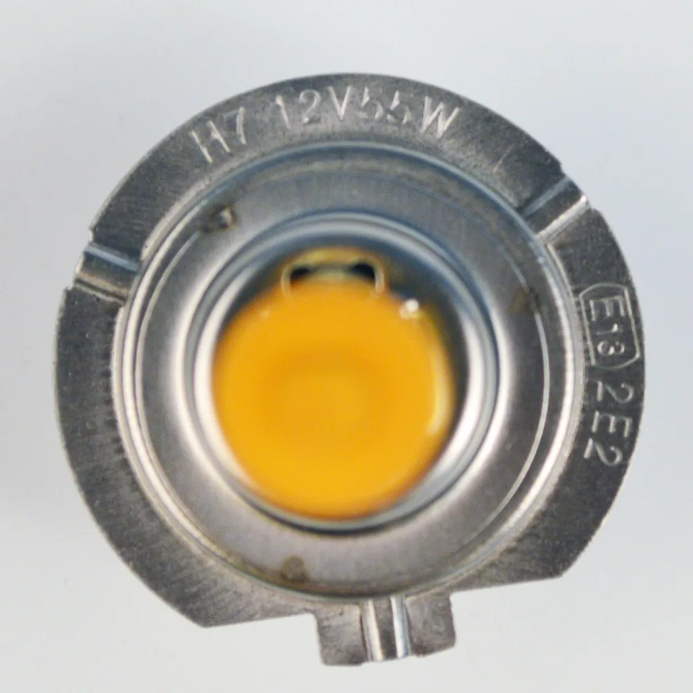 Автомобильный противотуманный светильник H7 галогенная лампа 12 В 55 Вт 1 шт. желтое